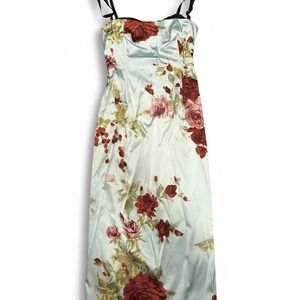 Dolce & Gabbana Vintage Floral Corset Dress Size 38